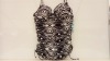 6 X BRAND NEW SPANX PUSH UP TANKINI IN ALL ZIGZAG ZEBRA PRINT IN SIZE (X L ) RRP $ 34.99pp