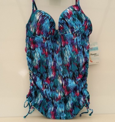 6 X BRAND NEW SPANX PUSH UP TANKINI IN ALL COLOUR WASH PRINT IN SIZE ( L ) RRP $ 34.99pp