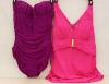 10 X BRAND NEW SPANX LOT TO INCLUDE 6 X SPANX ONE PIECE SWIM SUIT IN PURPLE IN SIZES 5 X IN (14) 1X IN (6) AND 4 X SPANX HALTER TANKINI IN PINK IN SIZE (16)