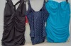 15 X BRAND NEW SPANX LOT TO INCLUDE 8 X TANKINI TOP IN TURQUOISE IN SIZE (6) AND 4 X SPANX ONE PIECE SWIM SUIT IN NAVY POLKA DOTS IN SIZE (12) RRP $138.00PP AND 3 X HALTER TANKINI IN BLACK IN SIZE (16) RRP $88.00 PP