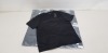 9 X BRAND NEW REPUBLICA 2 PACK BLACK T SHIRTS SIZE S, M, XL AND 2XL ETC