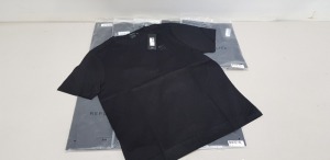 10 X BRAND NEW REPUBLICA SENCILLO T SHIRTS IN BLACK SIZE S, L AND XL AND 3XL