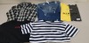 11 PIECE MIXED ILLUSION CLOTHING LOT CONTAINING T SHIRTS, JUMPERS AND JEANS ETC