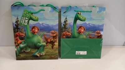 480 X BRAND NEW DISNEY GOOD DINASOUR LARGE BAGS IN 10 BOXES