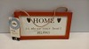 1872 X BRAND NEW HOME IS WHERE YOU HEART BELONGS HANG UP SIGNS IN 13 BOXES