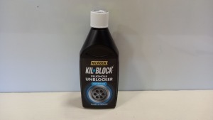 53 X BRAND NEW KILROCK KIL.BLOCK PLUGHOLE UNBLOCKER IDEAL FOR BATHROOMS ( 500ML BOTTLES )