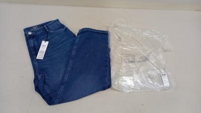 10 X BRAND NEW NOISY MAY JEANS SIZE 34 ALL IN DENIM BLUE