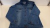 20 X BRAND NEW NOISY MAY MID BLUE DENIM JACKETS SIZE XS