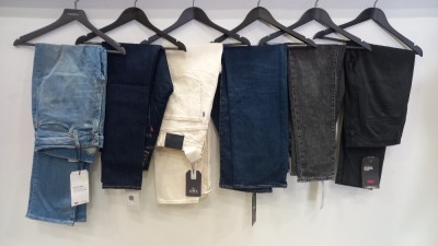 6 X BRAND NEW DENIM LEVIS JEANS IN VARIOUS SIZES