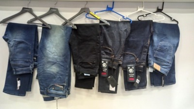 6 X BRAND NEW DIESEL JEANS IN VARIOUS SIZES