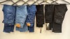 6 X BRAND NEW DENIM LEVIS JEANS IN VARIOUS SIZES