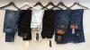6 X BRAND NEW DENIM LEVIS JEANS IN VARIOUS SIZES