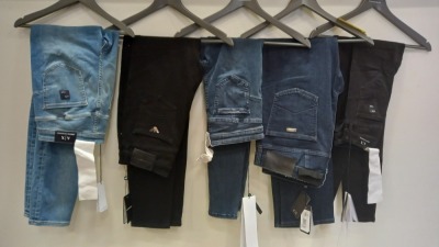 5 X BRAND NEW DENIM ARMANI JEANS IN VARIOUS SIZES
