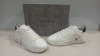 3 X BRAND NEW LAVAIR LINEAR AW21 EDITION TRAINERS IN WHITE UK SIZE 9, 10 AND 11 RRP £175.00 (TOTAL RRP £525.00)