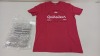 16 X BRAND NEW QUICKSILVER RED T SHIRTS SIZE LARGE RRP £18.00 (TOTAL RRP £288.00)