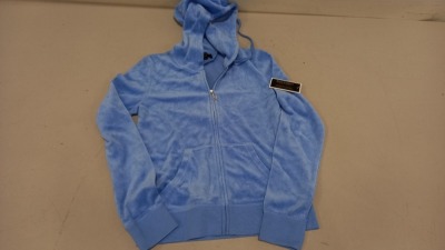 7 X BRAND NEW JUICY COUTURE JACKETS IN BLUE SIZE XL, L AND M