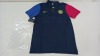 16 X BRAND NEW NIKE BARCELONA NAVY POLO SHIRTS SIZE MEDIUM AND SMALL