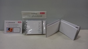 960 X BRAND NEW SHOT2GO MINI PHOTOBOOK 34 PAGES - FITS 50 X 75 MM SELF ADHEASIVE FROM POLAROID POGO PRINTER ( COMES IN 40 BOXES )