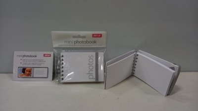 960 X BRAND NEW SHOT2GO MINI PHOTOBOOK 34 PAGES - FITS 50 X 75 MM SELF ADHEASIVE FROM POLAROID POGO PRINTER ( COMES IN 40 BOXES )