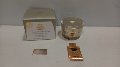 4 X BRAND NEW KEDMA GOLD FACIAL MASK WITH DEAD SEA MINERALS WITH OMEGA AND VITAMINS ( 120 G) EXPIRY ( 09/04/2024 )