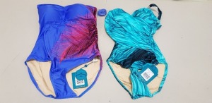 71 X BRAND NEW SEA SPRAY SWIMMING COSTUMES IN BLUE IN VARIOUS SIZES