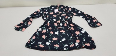 20 X BRAND NEW MISS SELFRIDGE PETITE FLORAL PRINTED SHIRTS IN VARIOUS SIZES