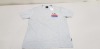 23 X BRAND NEW BURTON MENSWEAR LA CREWNECK T SHIRTS SIZE MEDIUM