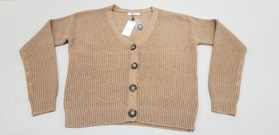 16 X BRAND NEW PIECES KNITTED CARDIGANS SIZE MEDIUM RRP £32.00 (TOPTAL RRP £512.00)