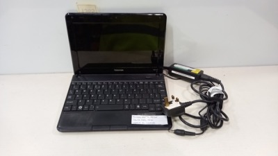 TOSHIBA NB10 LAPTOP WITHN320GB HARD DRIVE ALSO COMES WITH CHARGER AND WINDWS 10