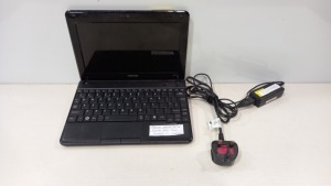 TOSHIBA NB510 LAPTOP , 320GB HARD DRIVE WITH WINDOWS 10 ALSO COMES WITH CHARGER