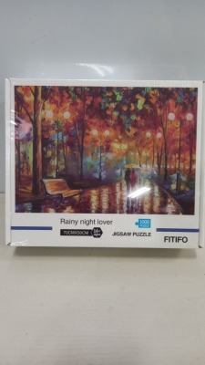 64 X BRAND NEW RAINY NIGHT LOVER JIGSAW PUZZLE ( 1000 PIECE) -70CM X 50CM ( PICK LOOSE )