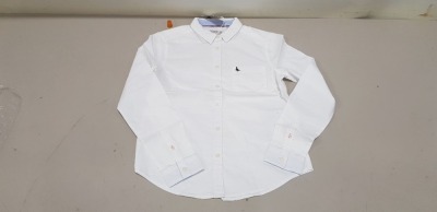 22 X BRAND NEW JACK WILLS HOME THORE CLASSIC WHITE SHIRTS SIZE 10