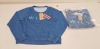 14 X BRAND NEW JACK WILLS PULBOROUGH SWEATSHIRTS IN BLUE SIZE 12 RRP £54.00 (TOTAL RRP £756.00)