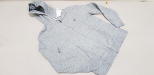 7 X BRAND NEW JACK WILLS GREY MARL PINEBROOK ZIP UP HOODED JUMPERS SIZE XL RRP £59.99 (TOTAL RRP £419.93