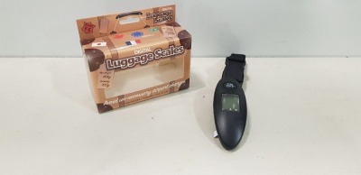 252 X BRAND NEW DIGITAL LUGGAGE SCALES ( LIGHTWEIGHT PORTABLE AND EASY TO USE ) -MAX WEIGHT 40KG AND SENSITIVITY 100G