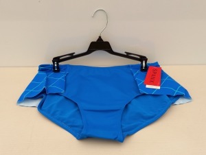 7 X BRAND NEW SPANX SWIMMING BOTTOMS IN ELECTRIC BLUE SIZE 14 RRP $78.00 (TOTAL RRP $546.00)