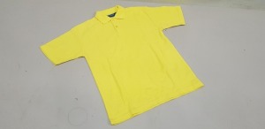 50 X BRAND NEW PAPINI CANARY POLO SHIRTS SIZE 5/6 KIDS