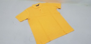 50 X BRAND NEW PAPINI GOLD POLO SHIRTS SIZE SMALL