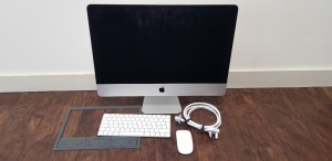 APPLE IMAC 21.5-INCH CORE I5 2.3 (MID-2017) SERIAL NO: C02DL74407DW PROCESSOR 2.3 GHZ DUAL-CORE INTEL CORE I5 MEMORY 8GB DDR4 2133MHZ GRAPHICS INTEL IRIS PLUS GRAPHICS 640 1536 MB (WITH IOS & DATA WIPED) PLUS APPLE KEYBOARD AND MOUSE