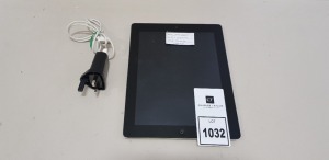 APPLE IPAD TABLET - WIFI AND CELLULAR -16GB STORAGE - COMES WITH CHARGER