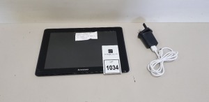 LENOVO A 7600 TABLET WIFI AND CELLULAR -10 SCREEN , 16GB STORAGE - COMES WITH CHARGER ( PLEASE NOTE SLIGHT CRACK ON TOP RIGHT CORNER )