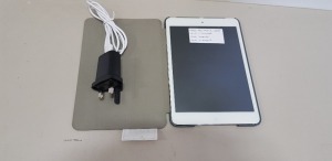APPLE IPAD MINI 2 TABLET - WIFI AND CELLULAR - 16 GB STORAGE - COMES WITH CHARGER AND PROTECTIVE CASE