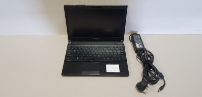 TOSHIBA R830 LAPTOP WITH INTEL CORE I3 2ND GEN , HARD DRIVE WIPED COMES WITH CHARGER