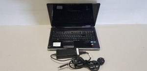 HP DV7 LAPTOP WITH 17 SCREEN - HARD DRIVE WIPED - COMES WITH CHARGER