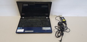 PACKARD BELL TM89 LAPTOP WITH INTEL CORE I3 PROCCESSOR - WINDOWS 10 - COMES WITH CHARGER