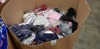 500 + PIECE MIXED CLOTHING LOT CONTAINING FLORAL PRINT TOPS, QUARTER ZIP FUR JUMPERS, POLKADOT TOPS, LONG SLEEVE ANIMAL PRINT TOPS AND BLACK PANTS ETC