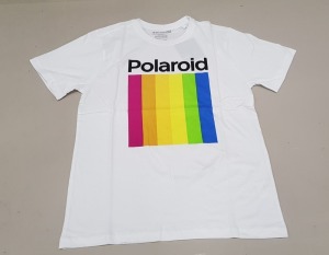 20 X BRAND NEW POLAROID CREWNECK T SHIRTS IN VARIOUS SIZES