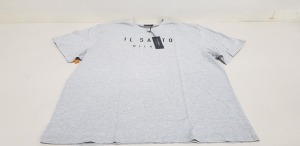 20 X BRAND NEW IL SARTO MILANO GREY GREY T SHIRTS SIZE XXL AND XL