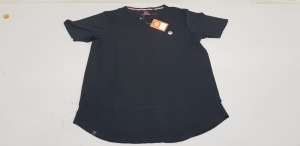 24 X BRAND NEW LE BREVE BLACK T SHIRTS SIZE LARGE