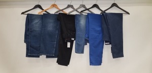 6 X BRAND NEW JEANS IN VARIOUS STYLES AND SIZES IE TOMMY HILFIGER